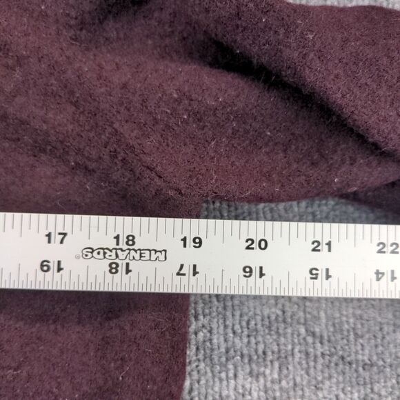 Brooks Brothers Stretch Sweater Womens Large Pullover Burgundy Merino Wool - Picture 11 of 11